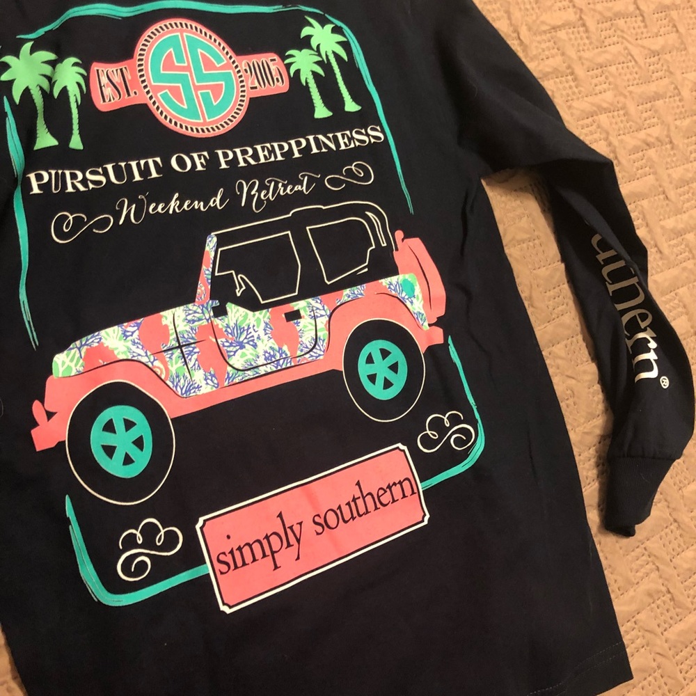 Simply southern Jeep shirt NWT